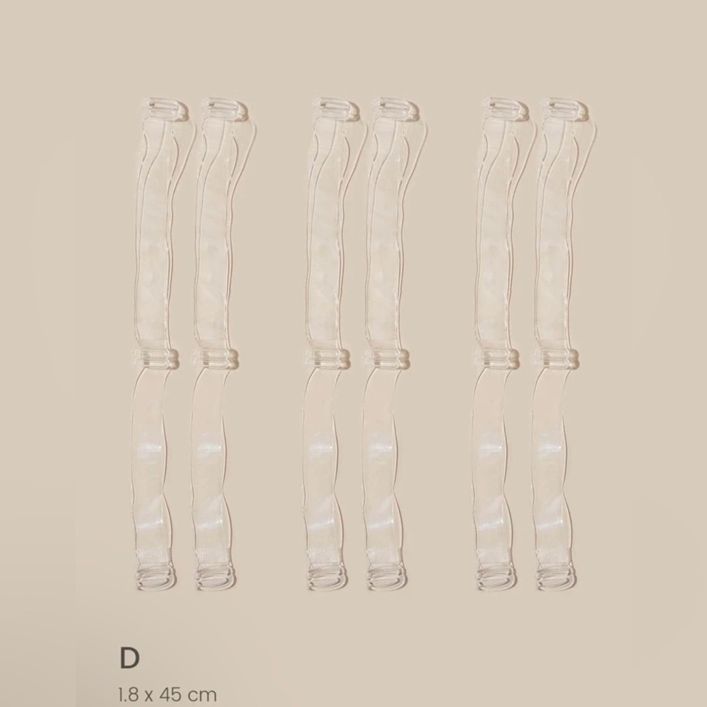 Clear Bra Strap size D - Picture 4 of 5